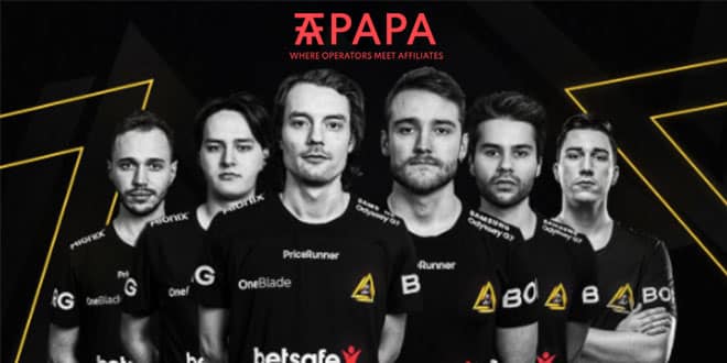 Esports offers by Godsent are already under Betsafe’s sponsorship
