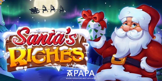 Greentube gets into the Christmas spirit with release of Santa’s Riches