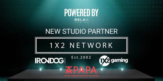 Relax Gaming links up with 1X2 Network