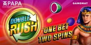 GAMOMAT announces release of Double Rush feature