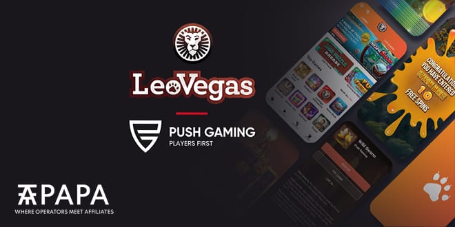 Push Gaming signs content agreement with LeoVegas