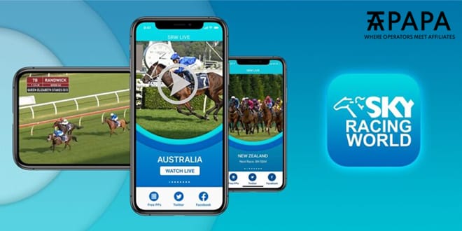 Sky Racing World releases free live streaming app