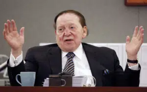 Casino tycoon Sheldon Adelson