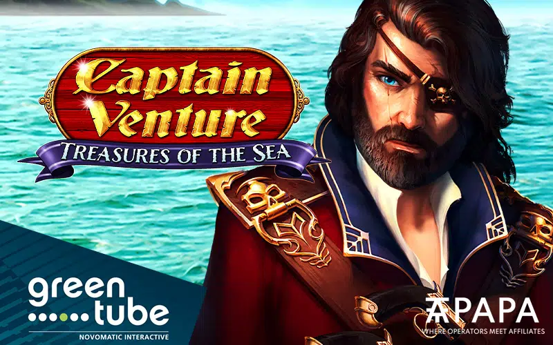 Greentube releases sequel to Captain Venture: Treasures of the Sea