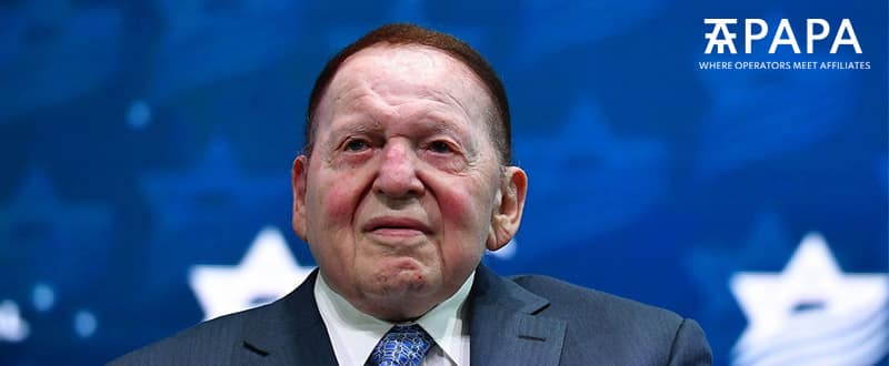 Casino tycoon Sheldon Adelson steps away for cancer treatment