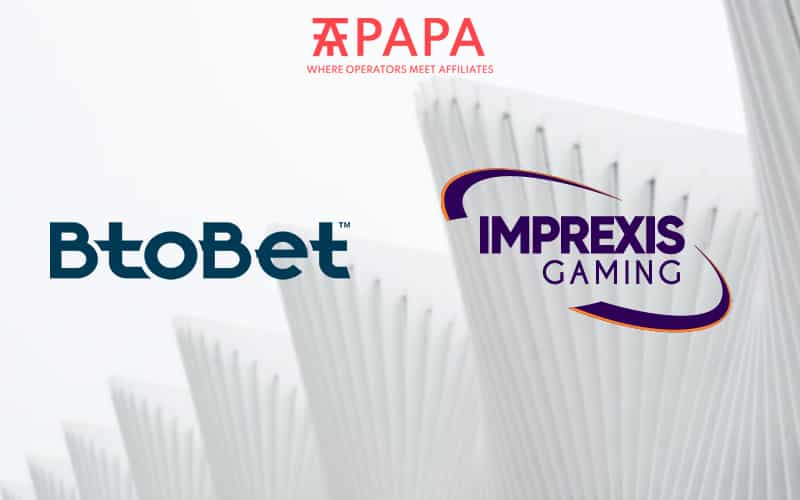 BtoBet unveils new deal Imprexis Gaming