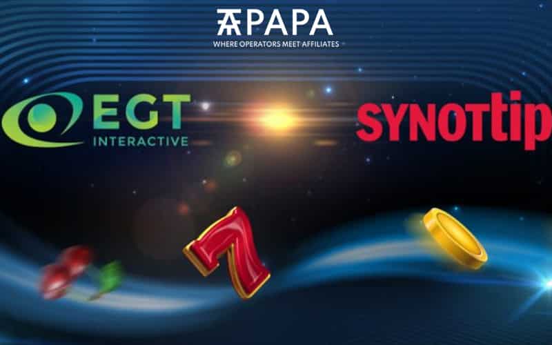 EGT Interactive debuts with Synottip in Czech Republic