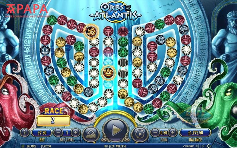Habanero releases new captivating title Orbs of Atlantis