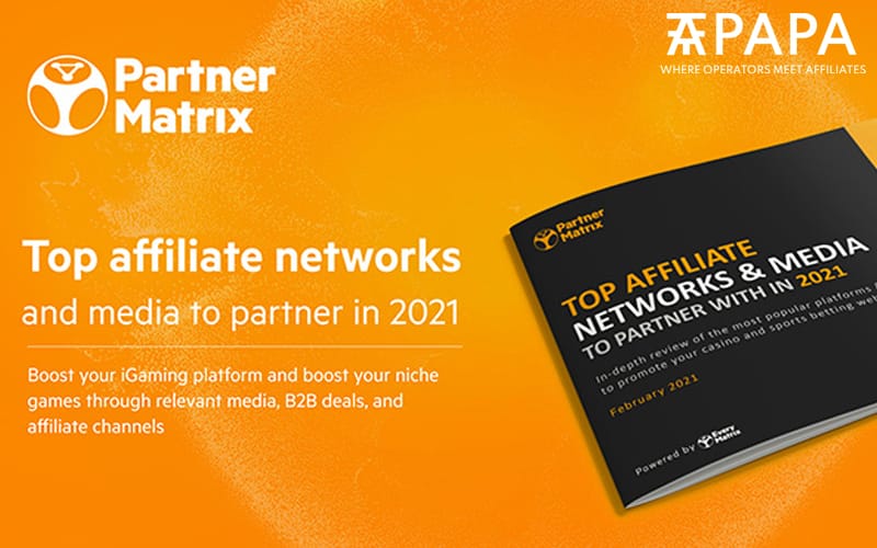 PartnerMatrix publishes 2021 Top Affiliate Networks Report