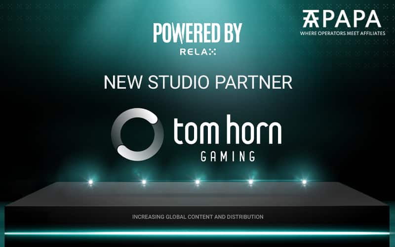 Relax Gaming teams up with Tom Horn Gaming in new partnership