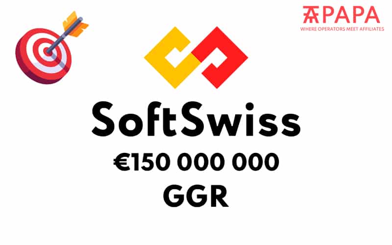 SoftSwiss Game Aggregator GGR exceeds €150 million