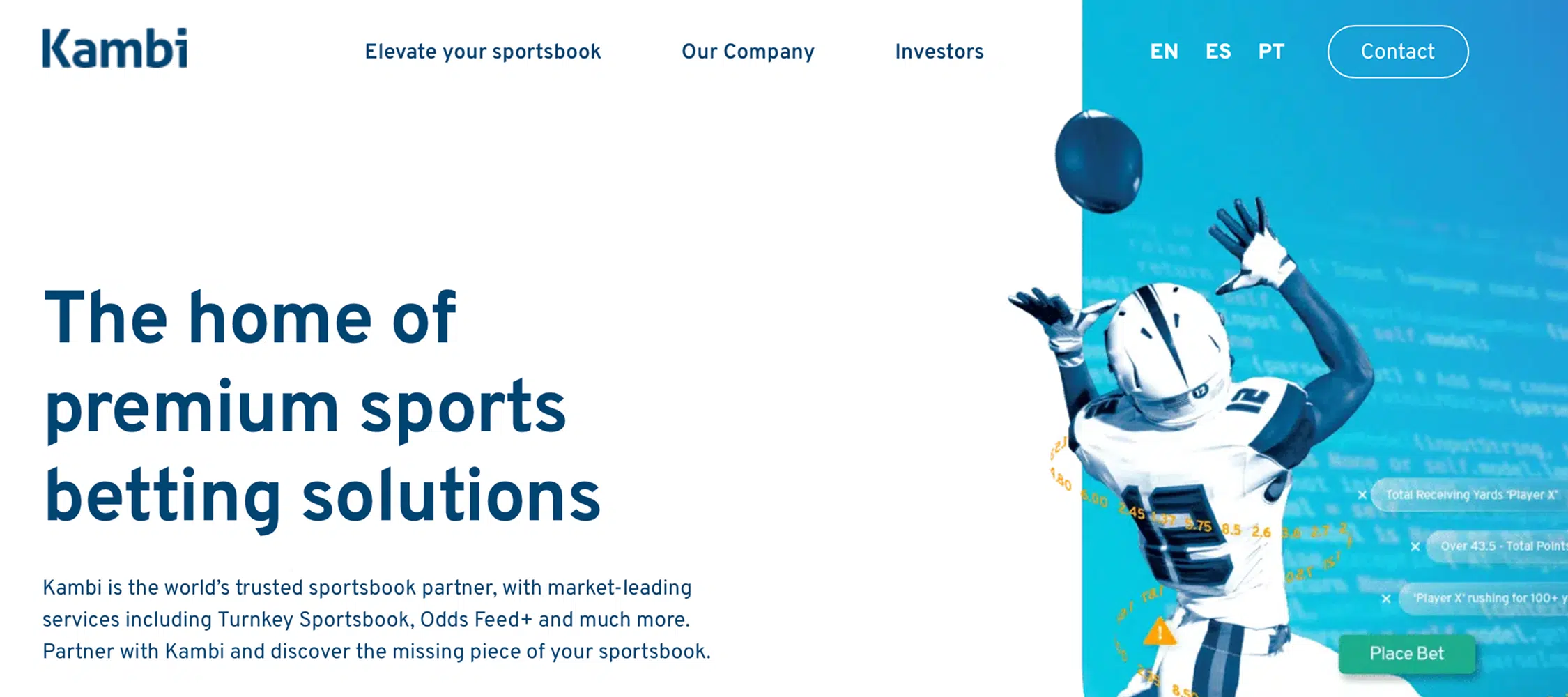 kambi igaming b2b provider