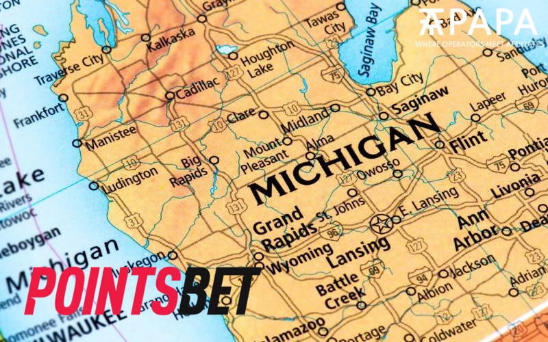 PointsBet reveals iGaming launch in Michigan
