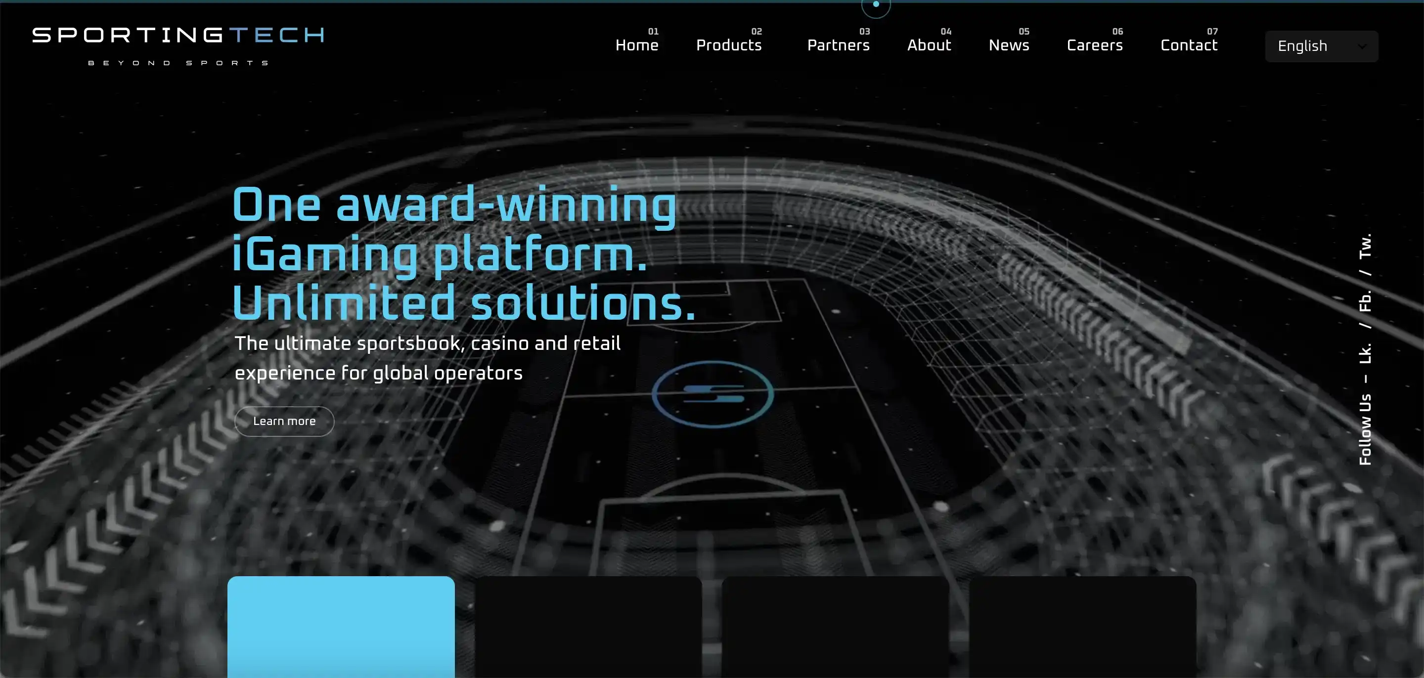 sportingtech website