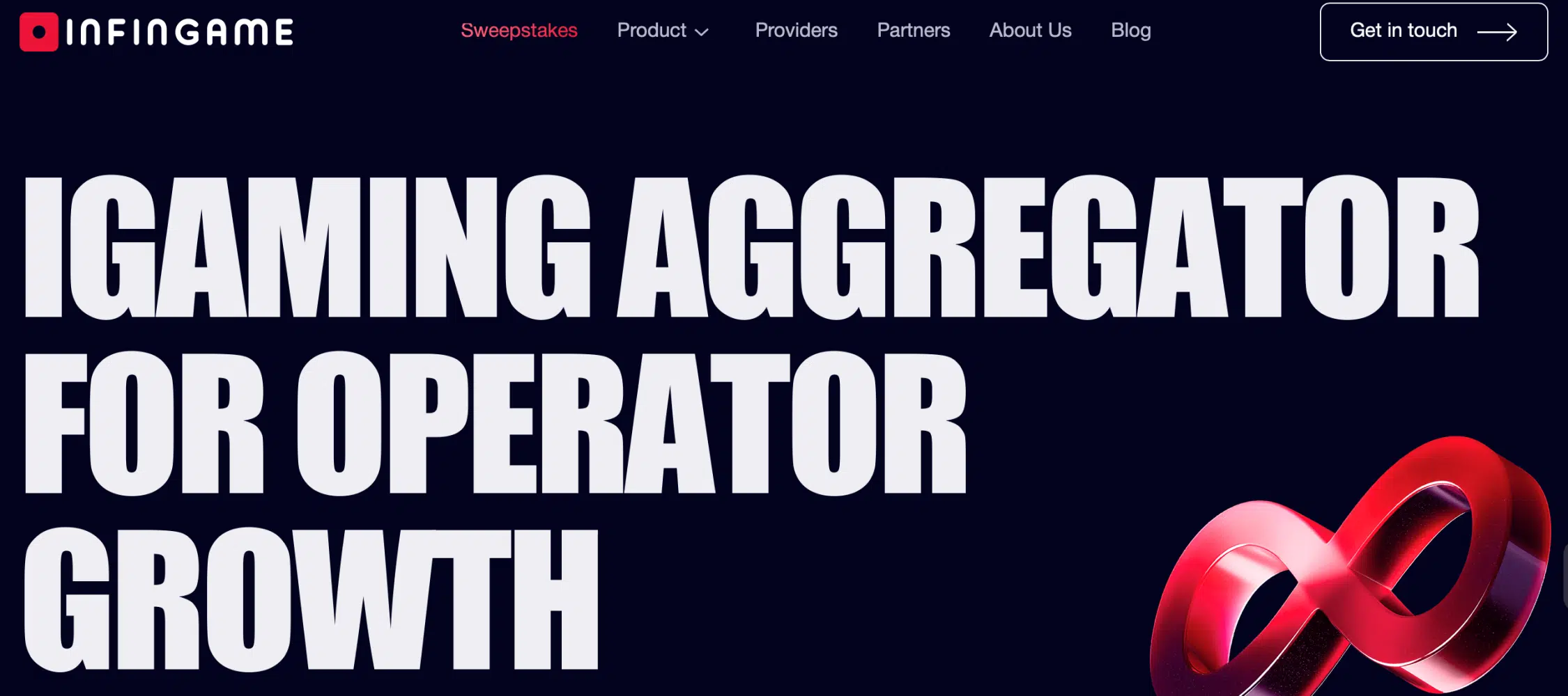 infingame igaming b2b provider