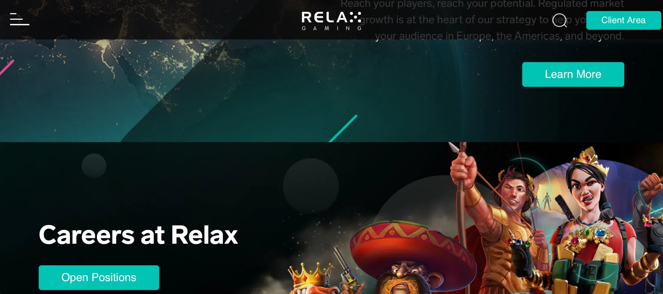 relax gaming igaming b2b solution