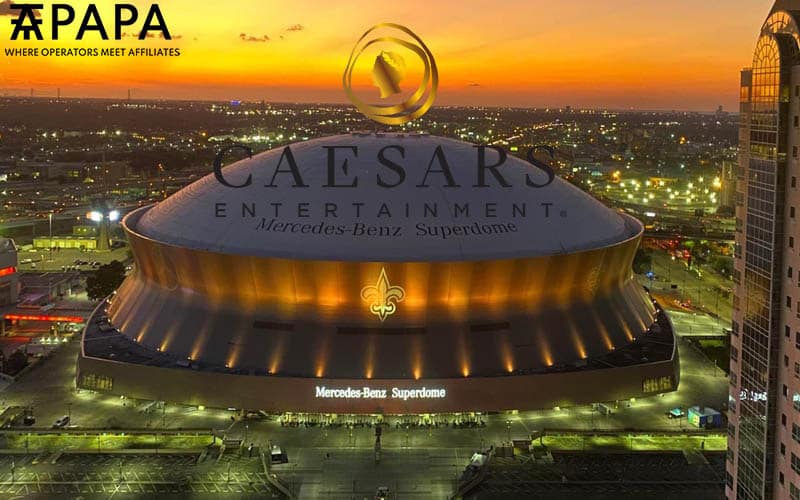 Caesars Ent to obtain naming rights for Superdome stadium