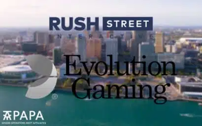 Rush Street Interactive RSI Evolution Gaming Red Tiger BetRivers.com Michigan