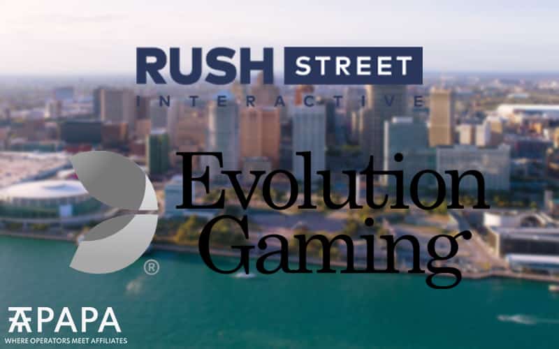 Evolution and Rush Street team up in Red Tiger launch