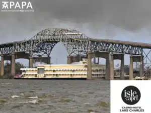 Lake Charles Casino to be rebuild land-base