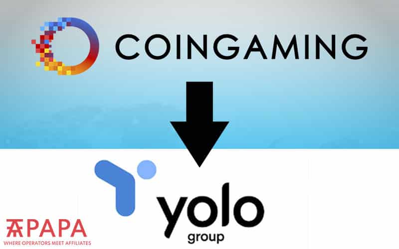 Coingaming undergoes rebranding and changes to Yolo Group