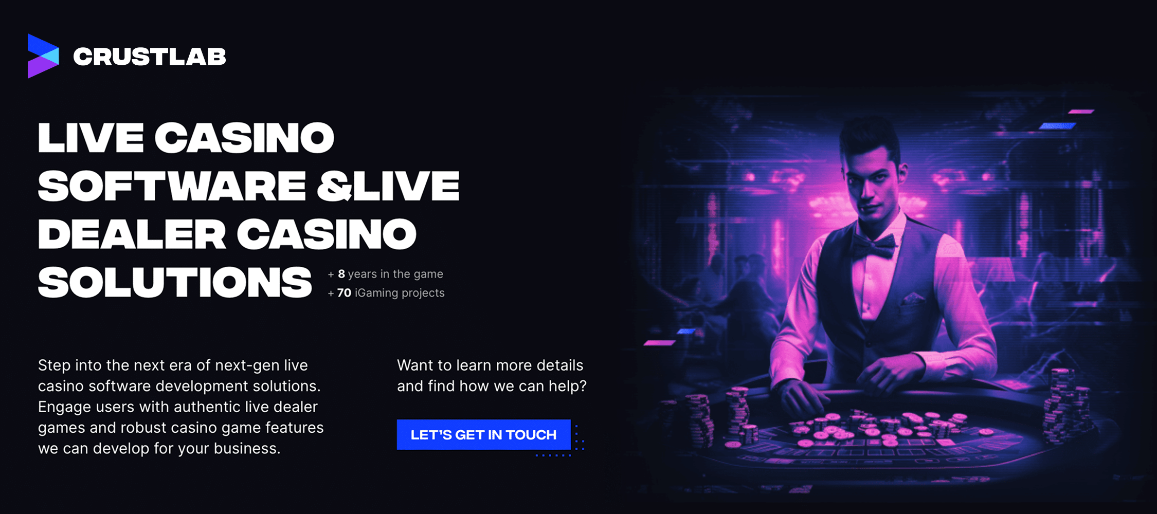 crustlab live casino software provider
