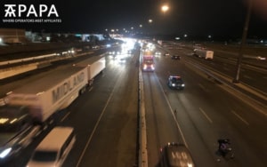 Westbound 401 closes due to fatal car-crash near Route 66 Casino