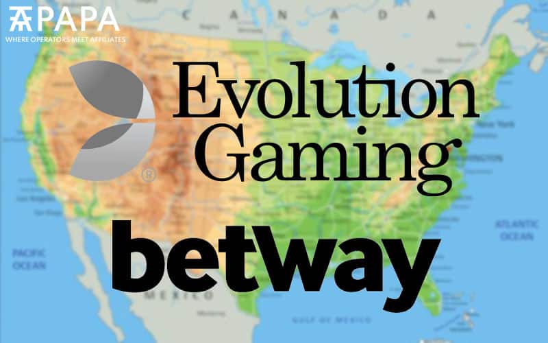 Evolution Gaming and Betway expand their relationship in the US
