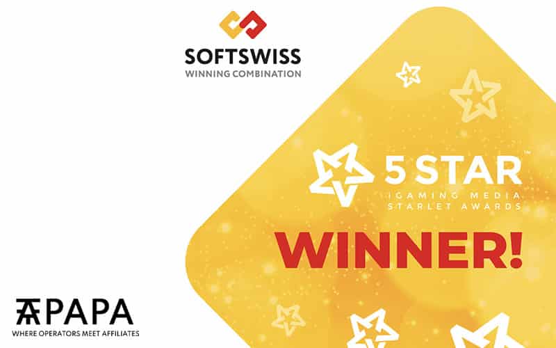 SOFTSWISS receives two Starlet Award nominations