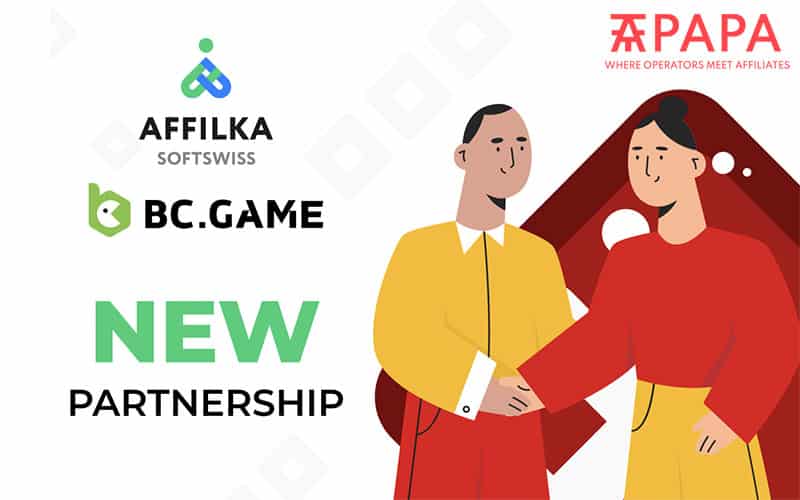 Affilka by SOFTSWISS and BC.Game launch new partnership