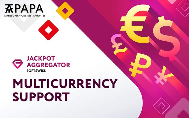 SOFTSWISS Jackpot Aggregator now supports multi-currencies