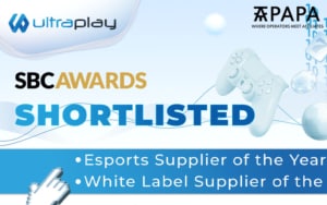 UltraPlay nominated for an SBC Awards for the second time