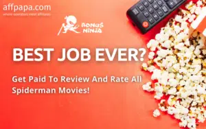 Best job ever? Get Paid To Review And Rate All Spiderman Movies!