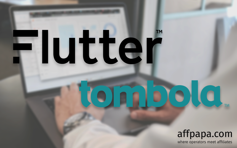 Flutter completes Tombola transaction