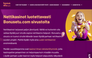 uudet nettikasinot 2022 - Bonusetu