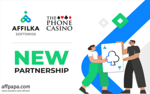 Affilka by SOFTSWISS starts collaboration with The Phone Casino