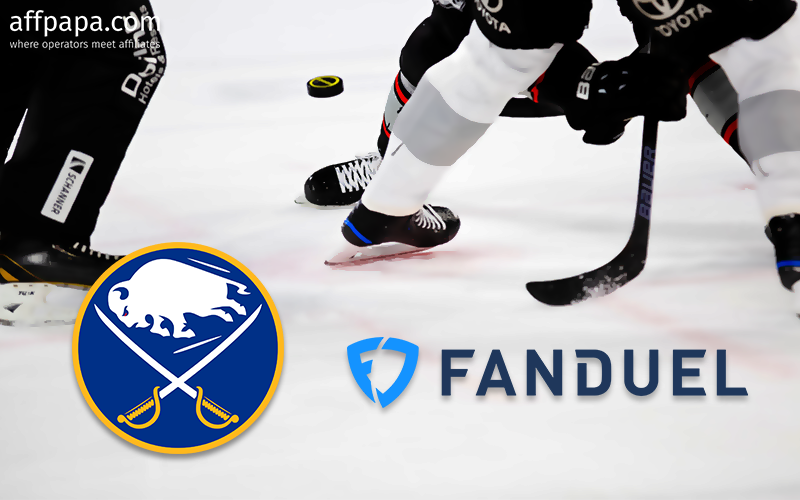 FanDuel as the official betting partner of the Buffalo Sabres