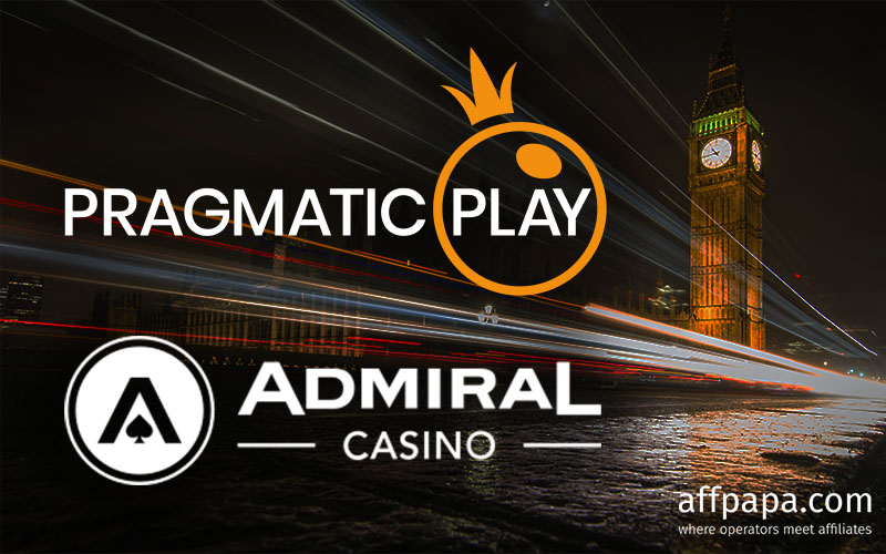 Pragmatic Play reaches an agreement with Admiral Casino