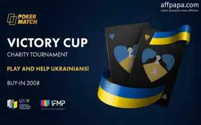 Victory Cup is to be held by PokerMatch in aid of Ukraine