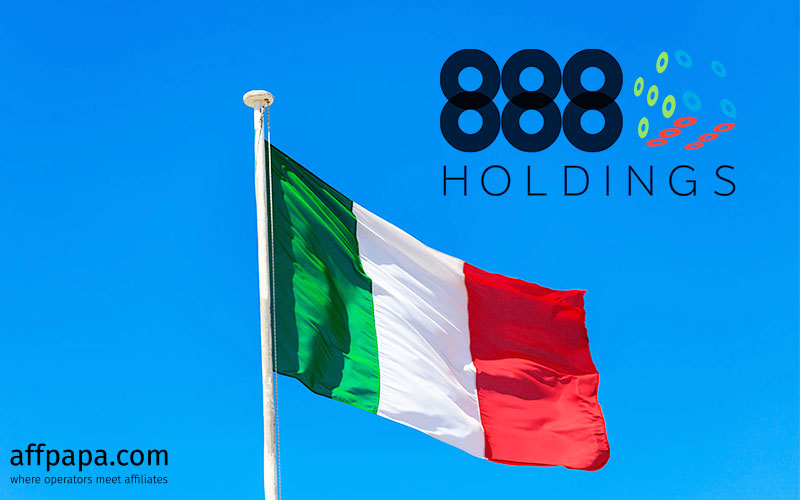 888 to release their Control Centre across Italy