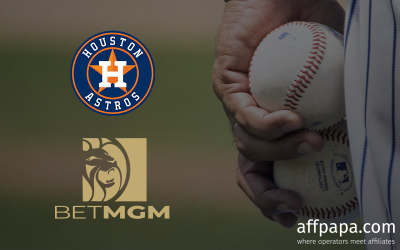 BetMGM is Houston Astros’ official partner