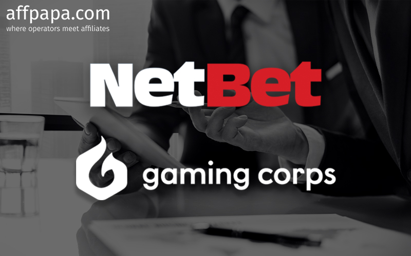 NetBet and Gaming Corps are starting a new partnership