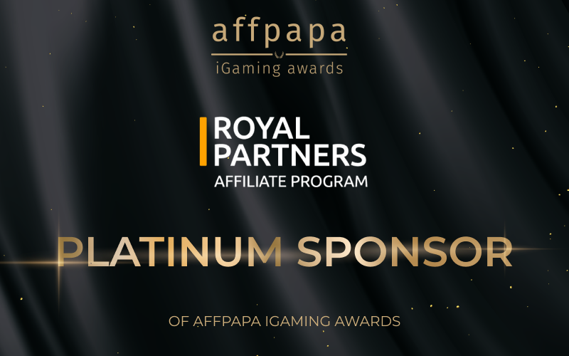 Royal Partners as Platinum Sponsor of AffPapa iGaming Awards