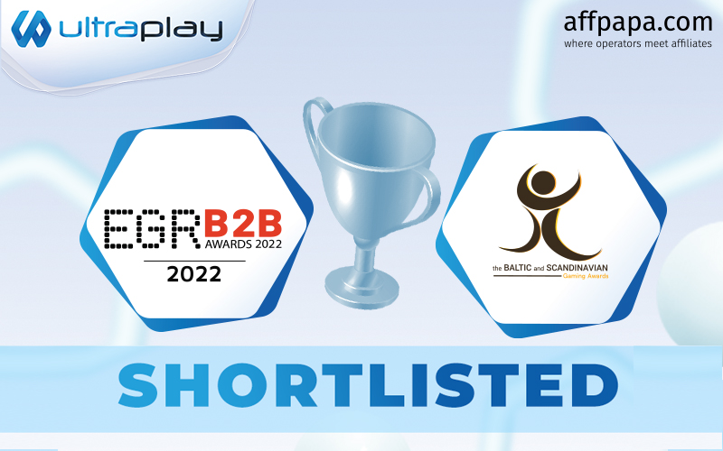 UltraPlay is shortlisted for the BSG and EGR Awards