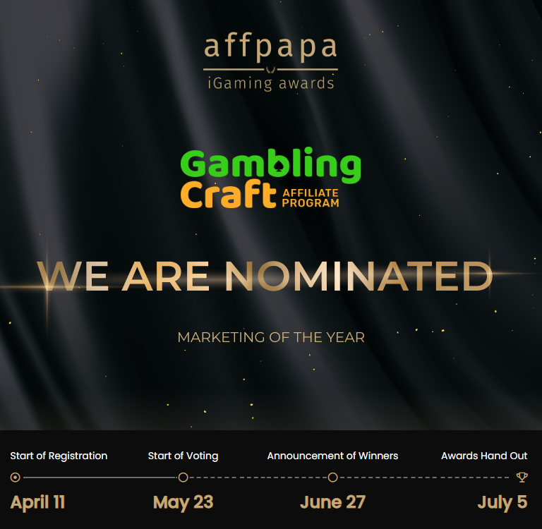 AffPapa iGaming Awards 2022 (GC nominated)