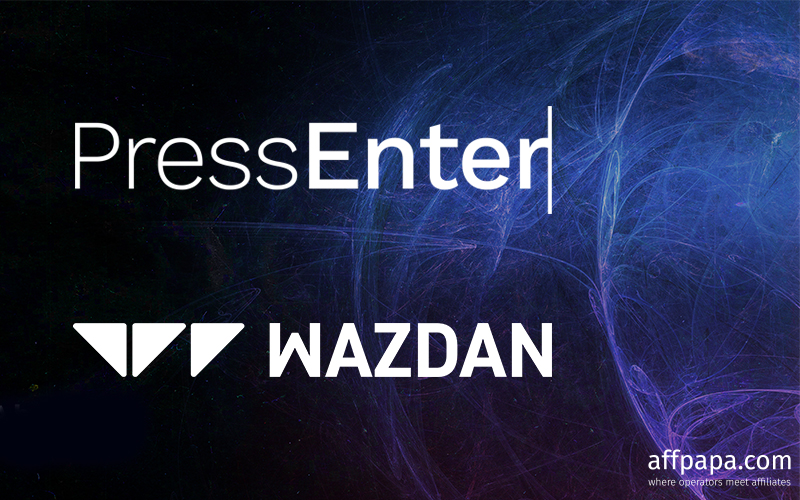 Wazdan signs a new agreement with PressEnter Group