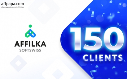 Affilka by SOFTSWISS adds its 150th client