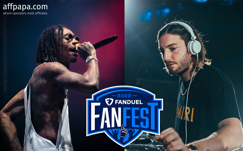 Wiz Khalifa and Alesso to perform at FanDuel’s FanFest