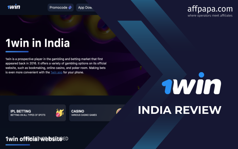 1win Review | legal sports betting in India