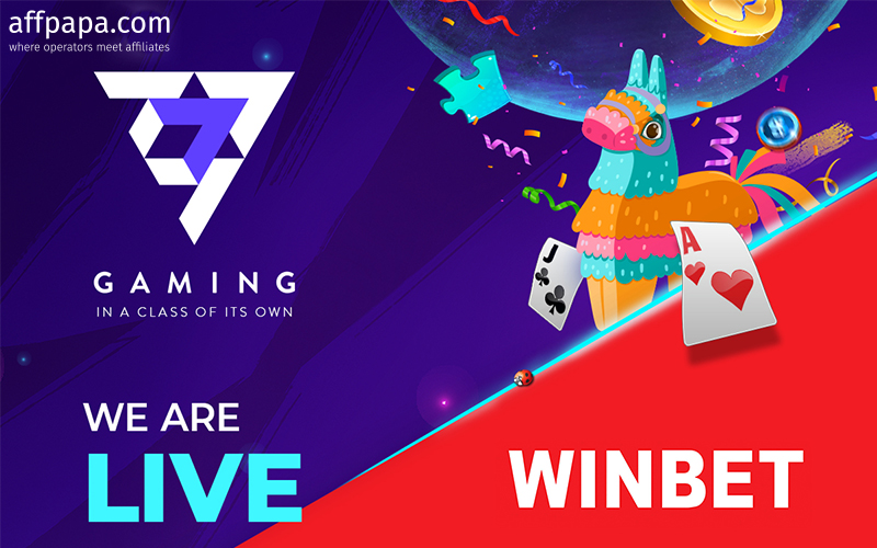 7777 gaming cooperates with Winbet to offer more games